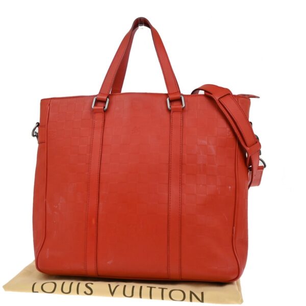 Tadao Handbag Damier Infini Leather PM