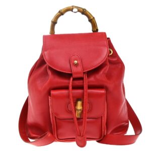 s-l1600_cop Gucci Vintage Bamboo Backpack Leather Mini