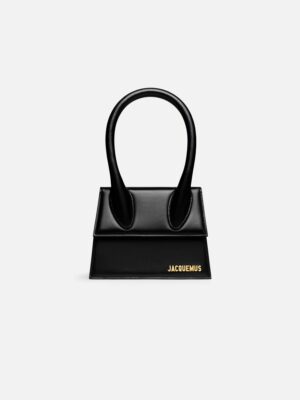 Le Chiquito Moyen Bag Leather Moyen NERA (nuovo)