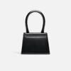 Le Chiquito Moyen Bag Leather Moyen NERA (nuovo)