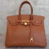 Birkin Brown Courchevel with Gold Hardware 35