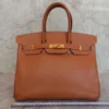Birkin Brown Courchevel with Gold Hardware 35