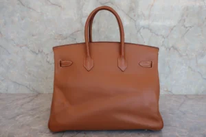 Birkin Brown Courchevel with Gold Hardware 35