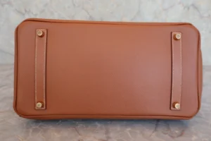 Birkin Brown Courchevel with Gold Hardware 35