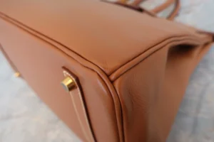 Birkin Brown Courchevel with Gold Hardware 35