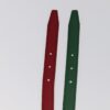 Double Hole Buckle Belt Metal and Leather